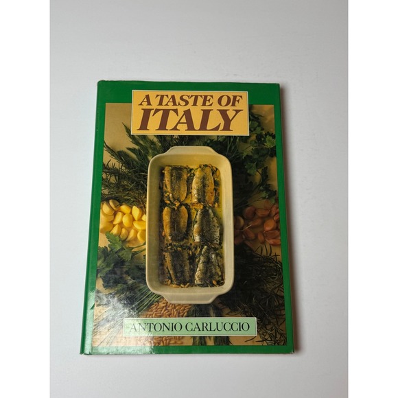 Other - A Taste of Italy Cookbook‎ Antonio Carluccio Italian Recipes Cooking